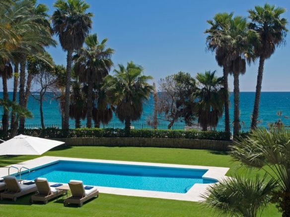 beachfront villa golden mile