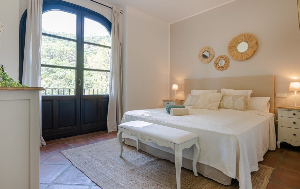 El Madroñal Rental Villa Bedroom Spain
