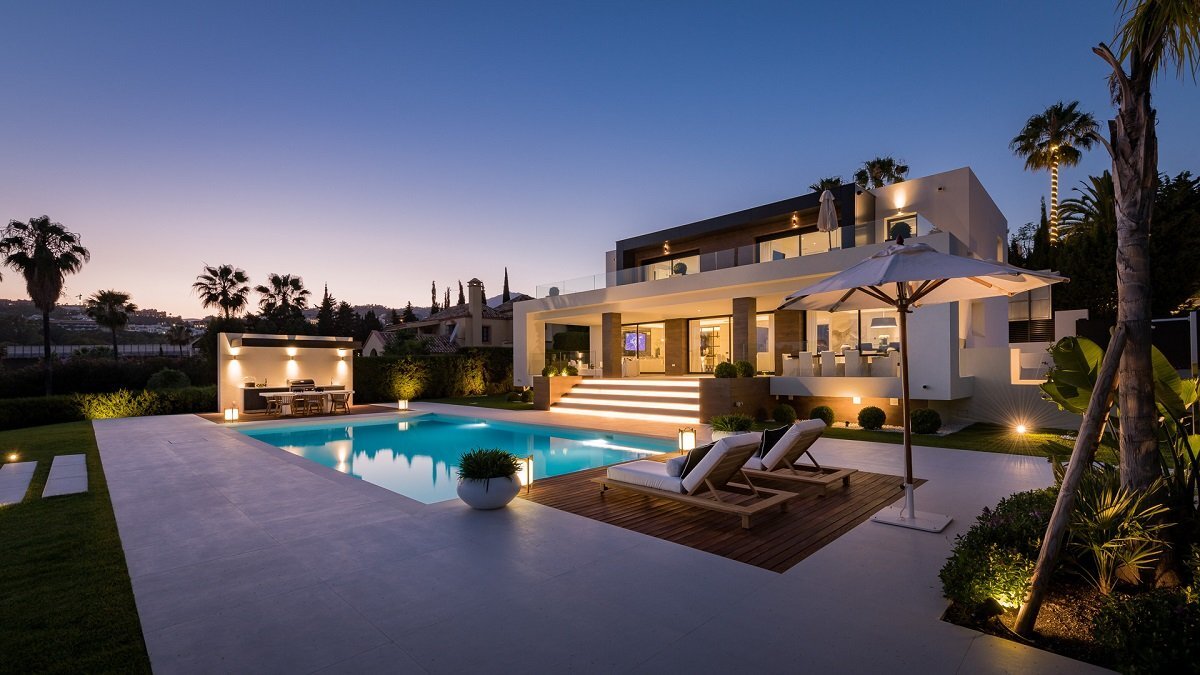 6 Bedroom Front Line Golf Villa (2) Los Naranjos Golf Villa Rental Spain