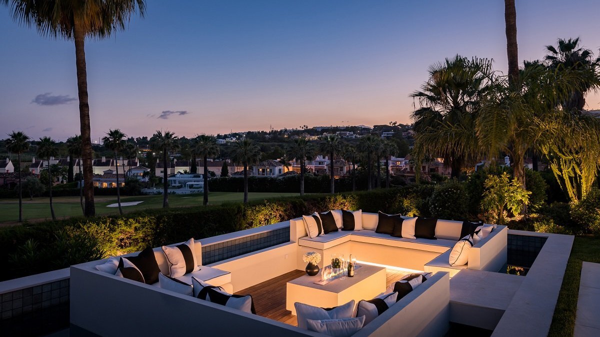 6 Bedroom Front Line Golf Villa (4) Los Naranjos Golf Villa Rental Spain