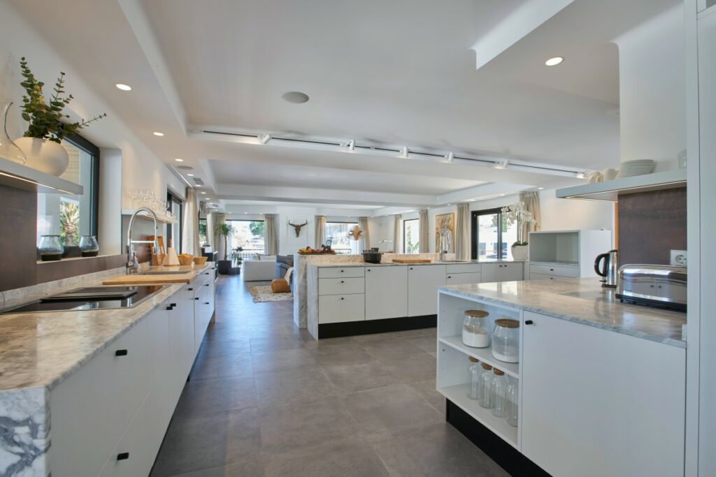 Mansion Kitchen in Spain